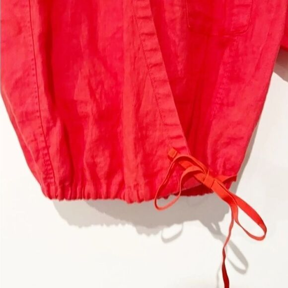 Athleta Playa Medium Linen Top New With Tags - Picture 3 of 4